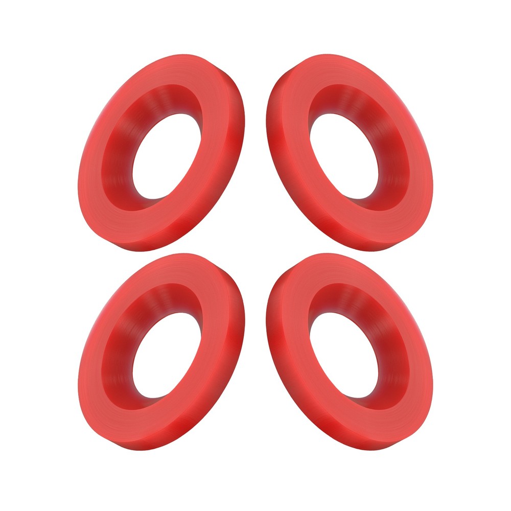 BEVINSEE Rear Trailing Arm Bushing Limiter Spacers For BMW E46 E36 Z4 E85 E86