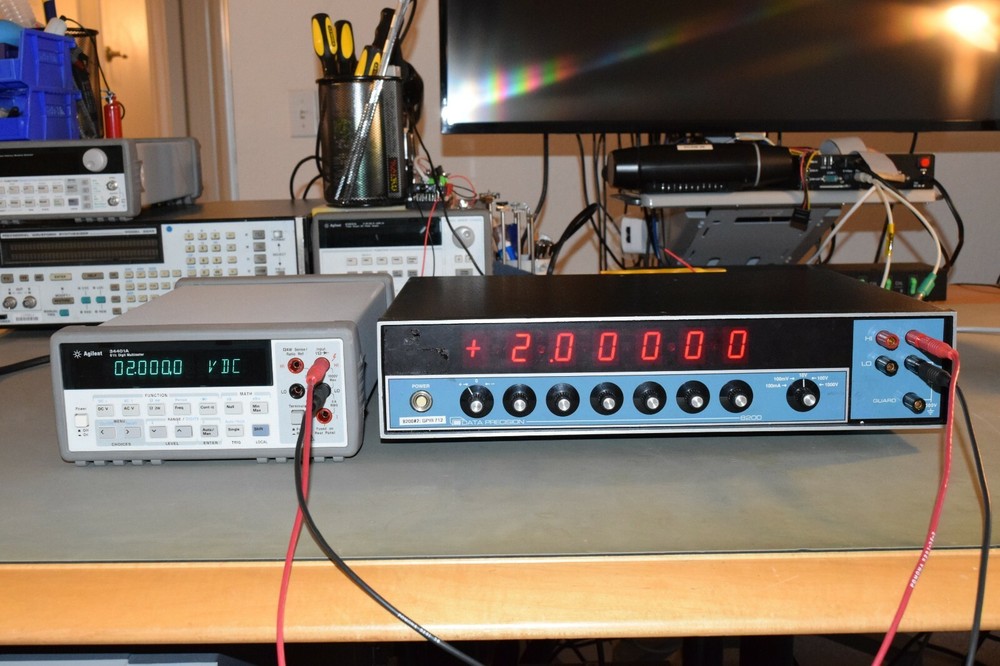 Analogic Data Precision 8200 6.5 Digit Voltage & Current DC Calibrator (NO GPIB)