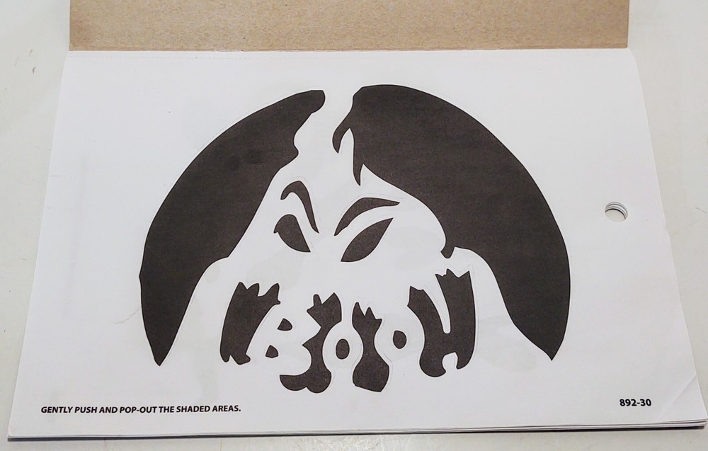 Pumpkin Masters Carving Kit Pattern Book & Pumpkin Pro Stencils & LED Light