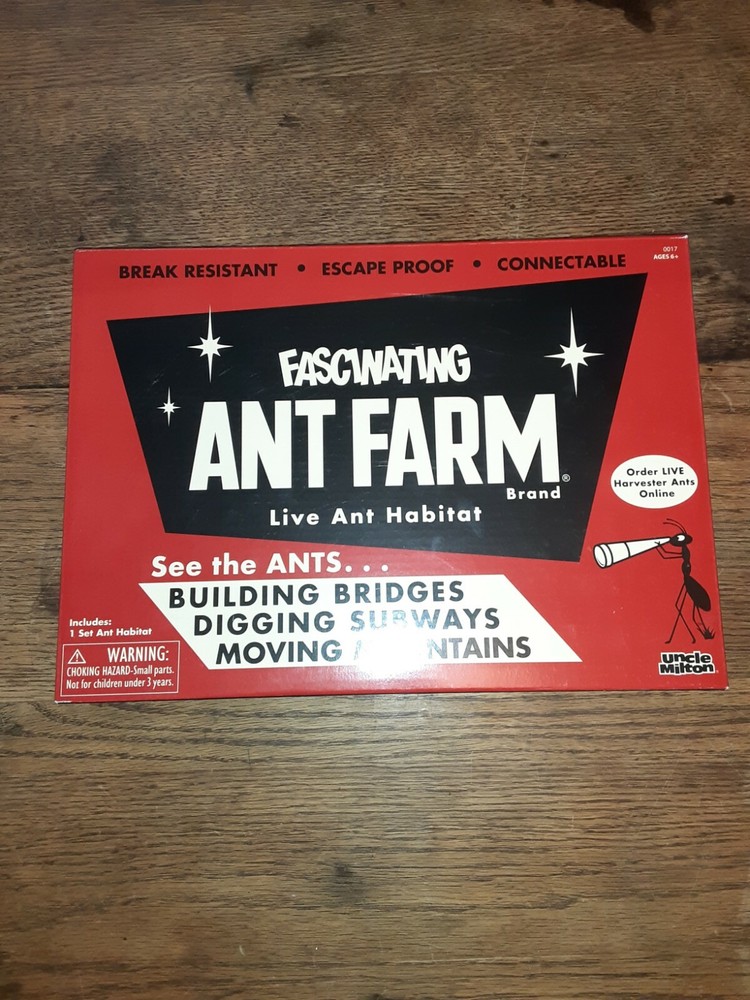 NIB UNCLE MILTON ANT FARM 2011
