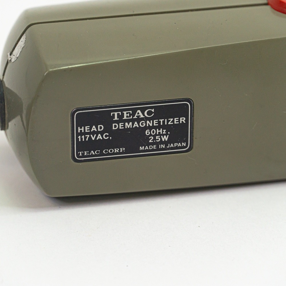 TEAC E-3 Head Demagnetizer – Essential Maintenance for Analog Tape Decks