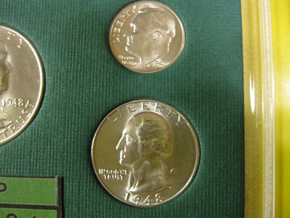 1948 P US Mint Set Brilliant Uncirculated!