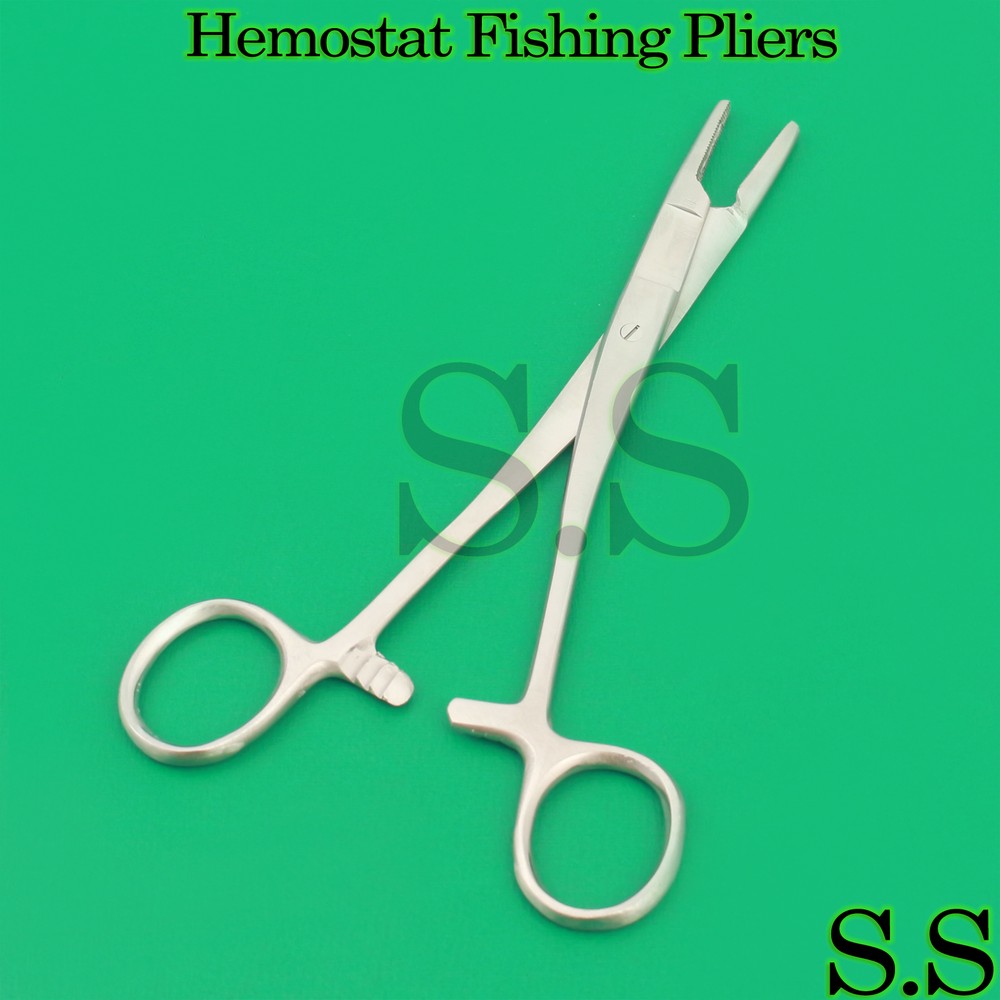 HEMOSTAT WITH SCISSORS STAINLESS STEEL FORCEPS 5.5"