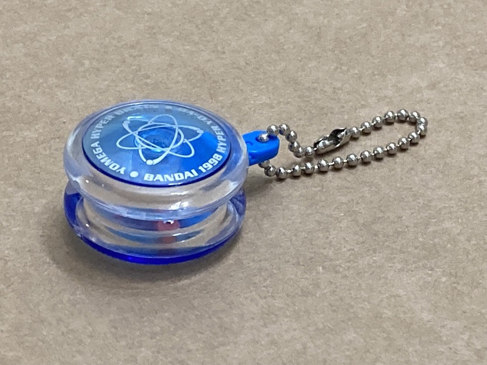 Yomega Yo-Yo Vintage Keychain Hyper Brain NOS