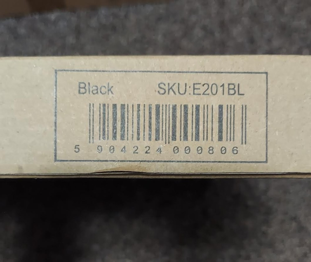 Polmart E201BL Display Two Tier Counter Top Spinner