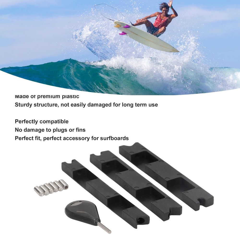Fin Box Converter Plastic Surfboard Fin Plug Adapter