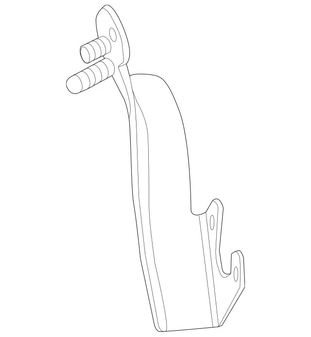 Genuine Mercedes-Benz Holder 222-320-02-43