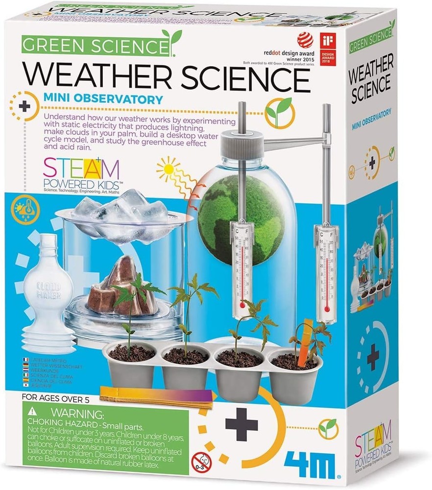 4M Weather Science Mini Observatory STEM Science Kit 34021