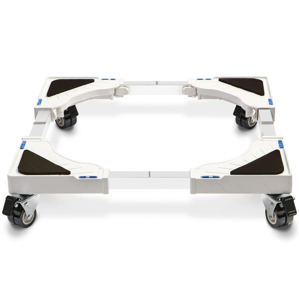 Adjustable Appliance Dolly with Lockable Wheels for Washer, Dryer, Fridge