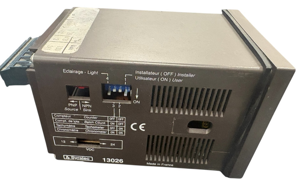 SYRELEC 13026 PROGRAMMABLE COUNTER 120V