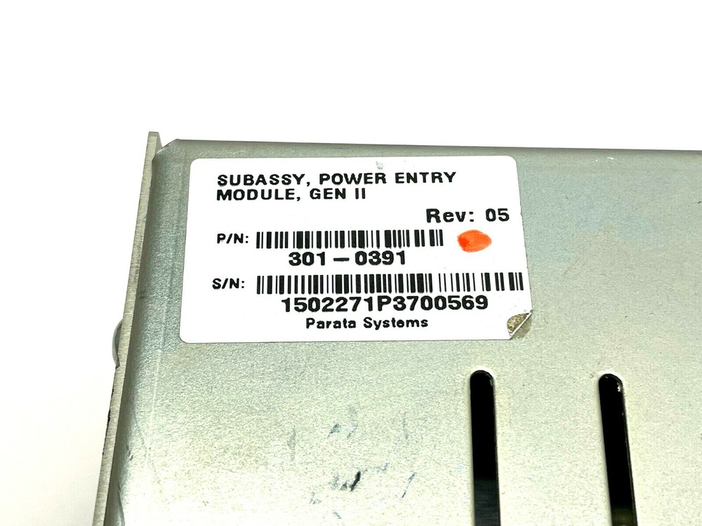 Parata Systems 301-0391 Sub Assembly Power Entry Module Gen II