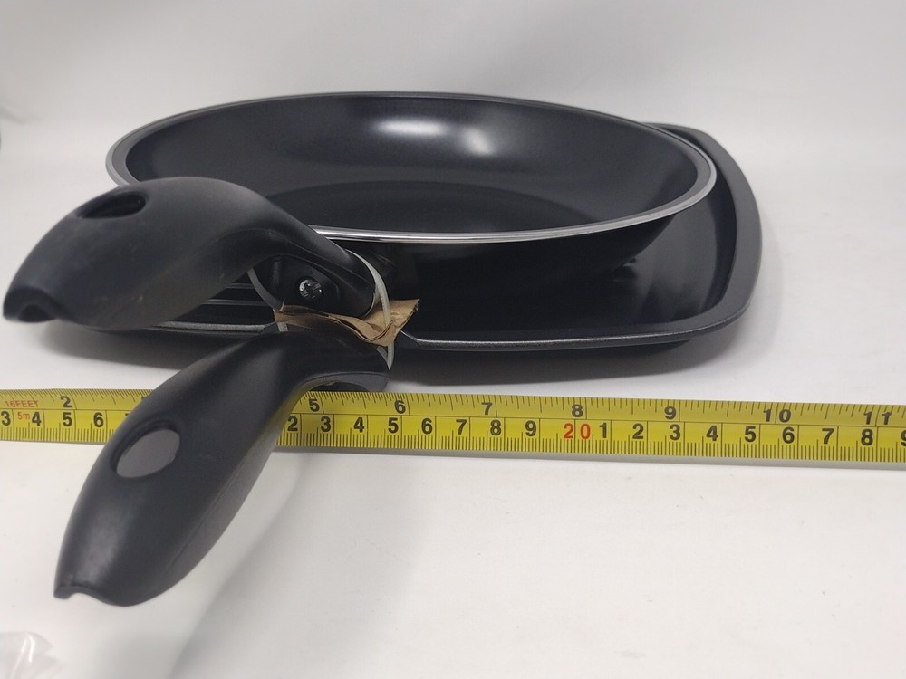2pc Cookware Set Black