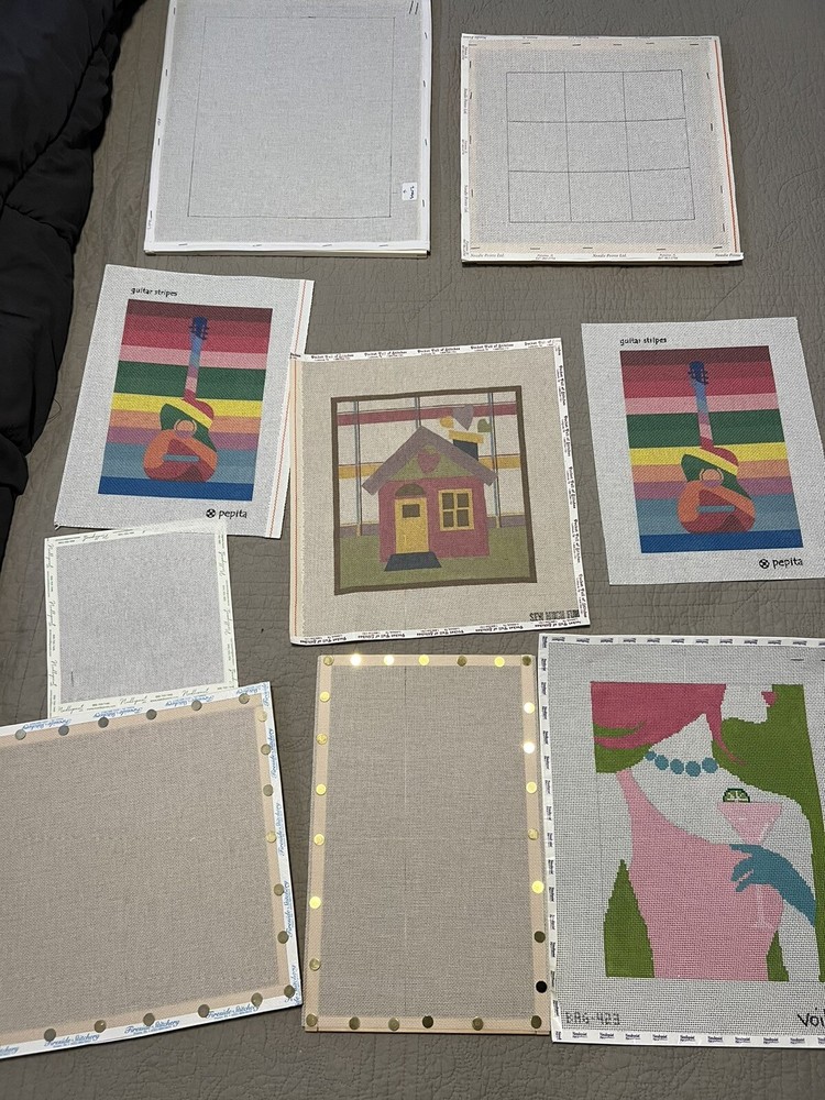 9 Piece Lot Embroidery
