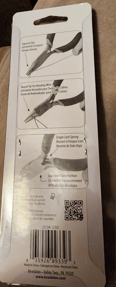 NEW Beadalon Mini Tool Kit-3 Pieces 035926093393