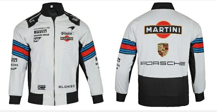 Martini GO Kart Track Jacket Digital Printed