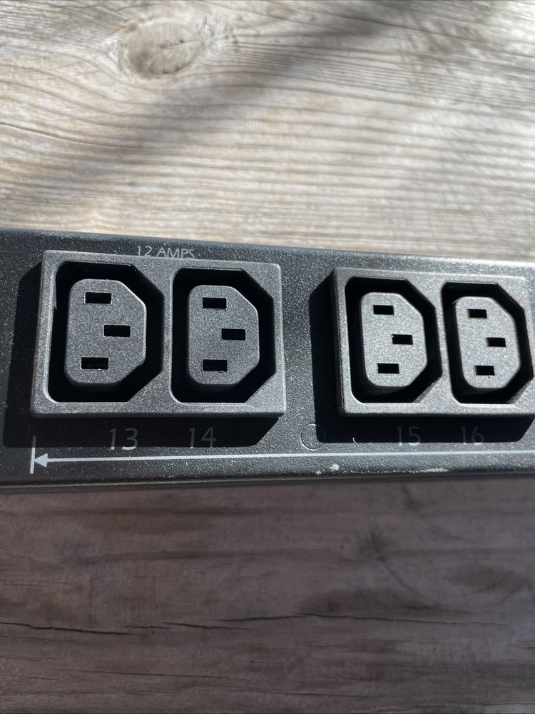 APC AP7541 Rack PDU, Basic, Zero U, 30A, 200/208V, (20)C13 & (4)C19