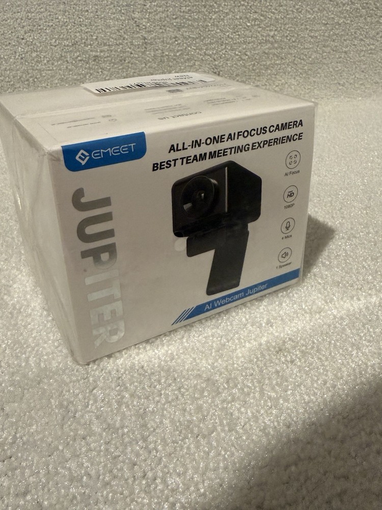 Emeet jupiter Ai Focus Webcam NEW!