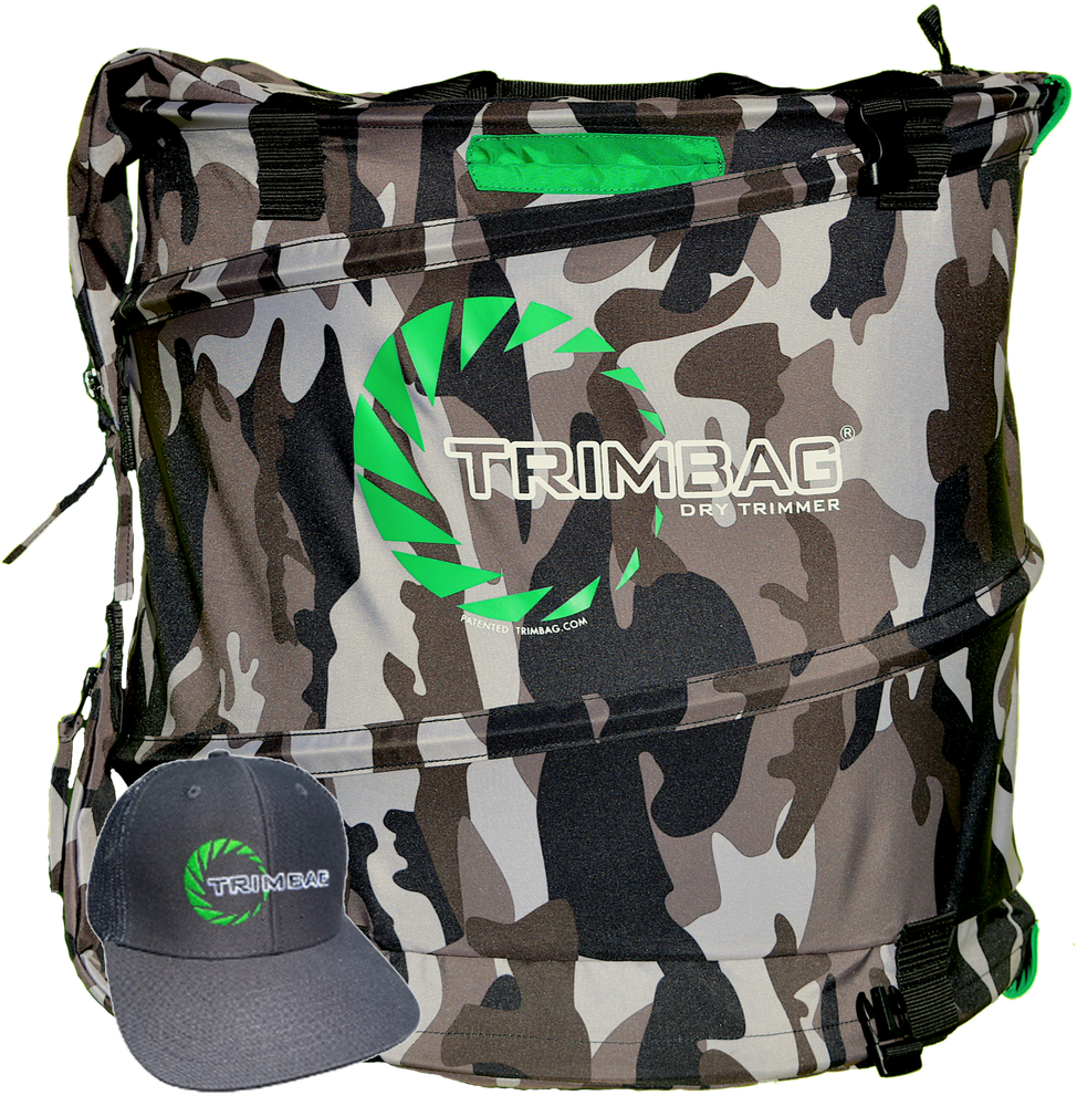 Trimbag Dry Trimmer NEW CAMO 2022 With Hat!