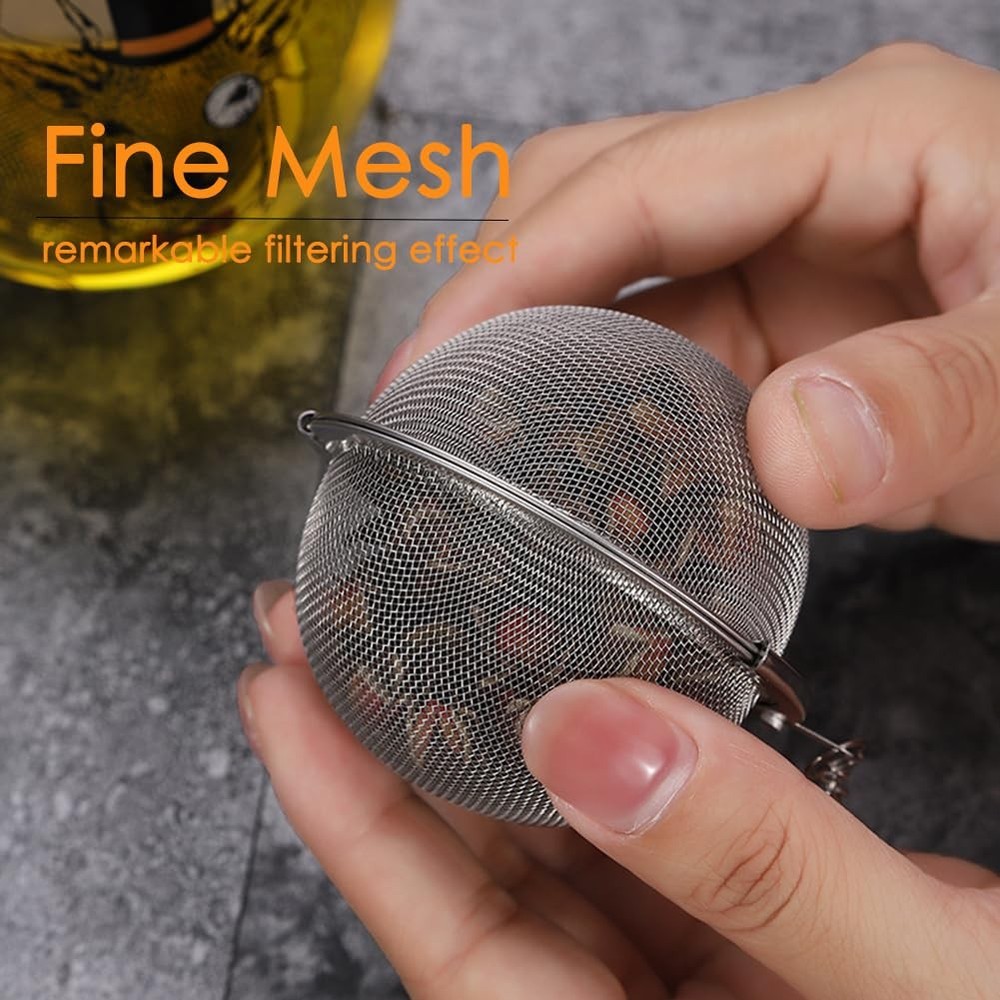 3 Pcs Tea Infusers for Loose Tea Leaf Steeper Tea Balls for Loose Tea Diffuse...