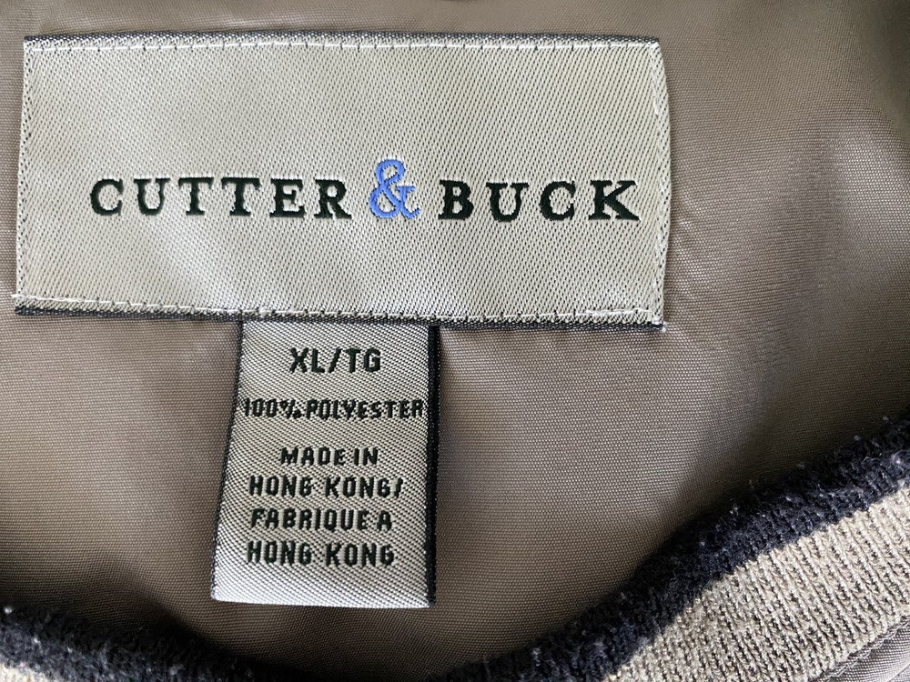 CUTTER & BUCK WINDBRAKER/GOLF PULLOVER SIZE: XL, PRE-OWNED & FREE SHIPPING!
