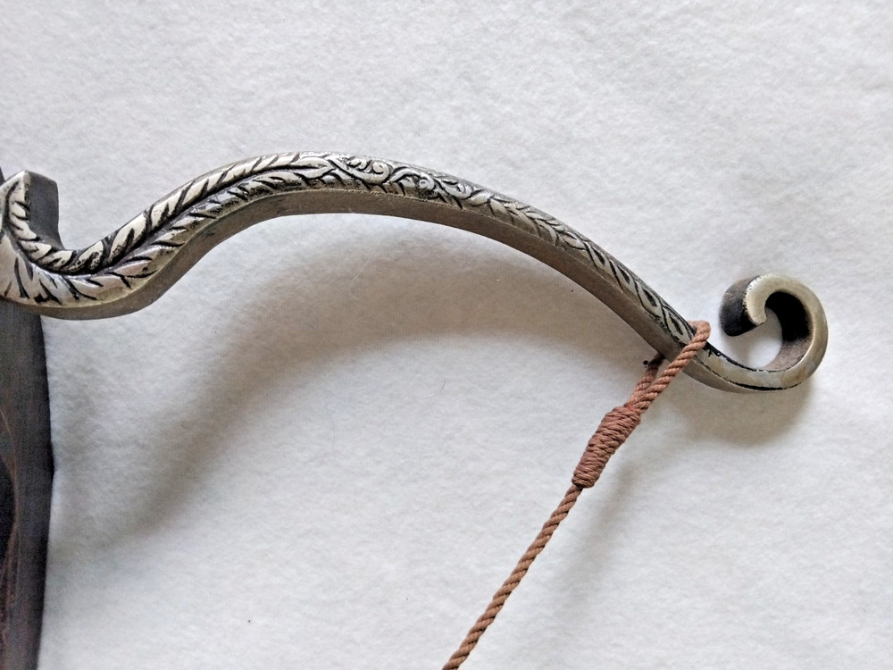 Antique Crossbow Wall Mounted Coat Hook Hanger.