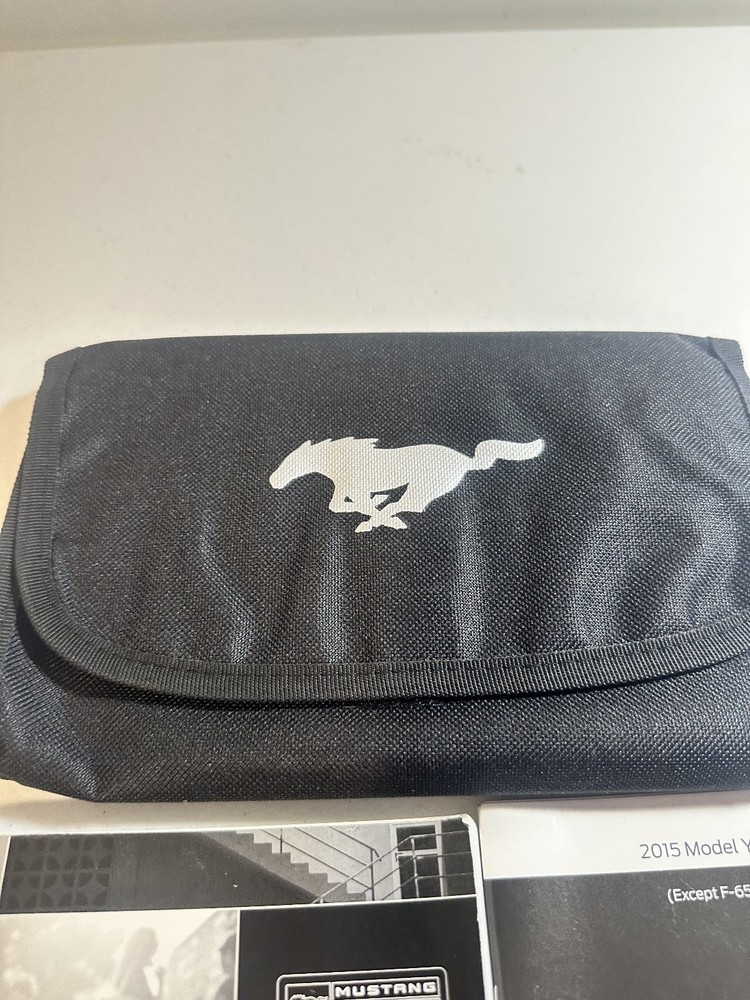 2015 Ford Mustang Owners Manual Set OEM