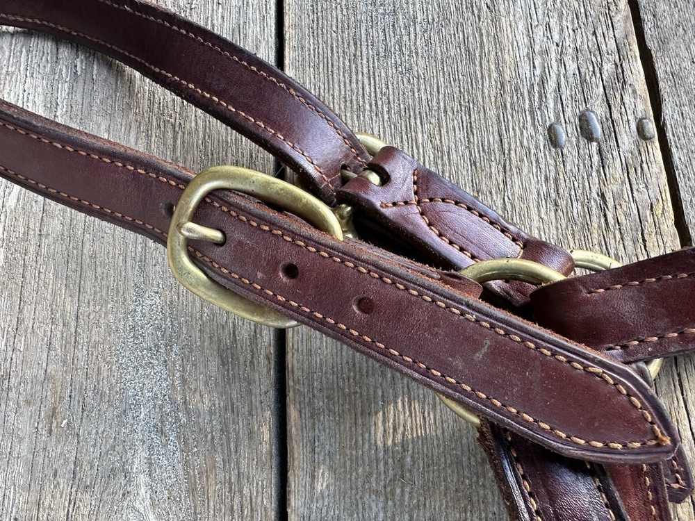 Horse Tack - Leather Track Halter