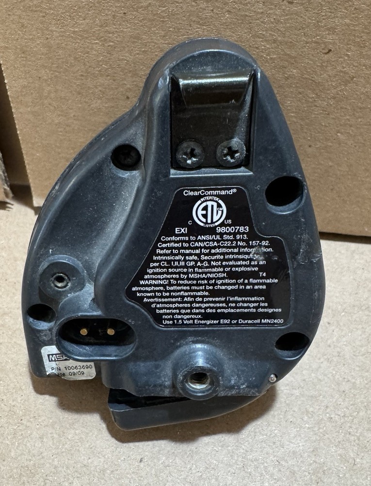 MSA VOICE AMPLIFIER CLEAR COMMAND SCBA 9800783