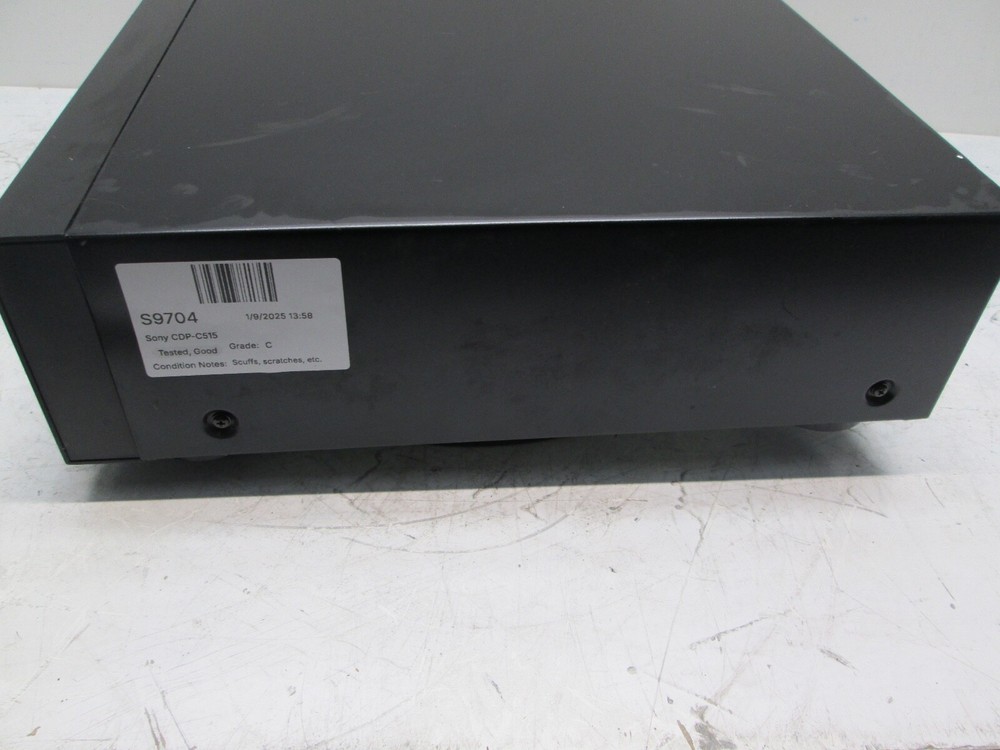 Sony CDP-C515 CD Player Changer - Tested