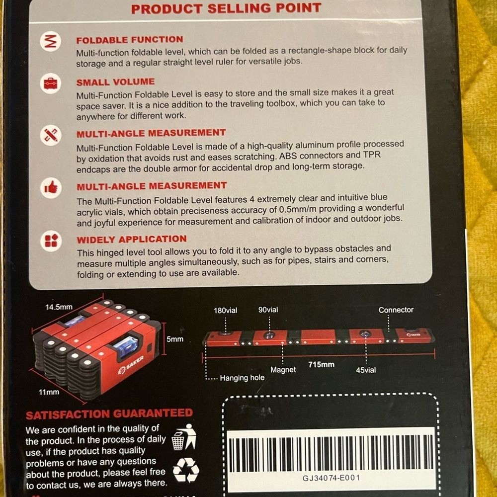 Saker multi-function tool NIB