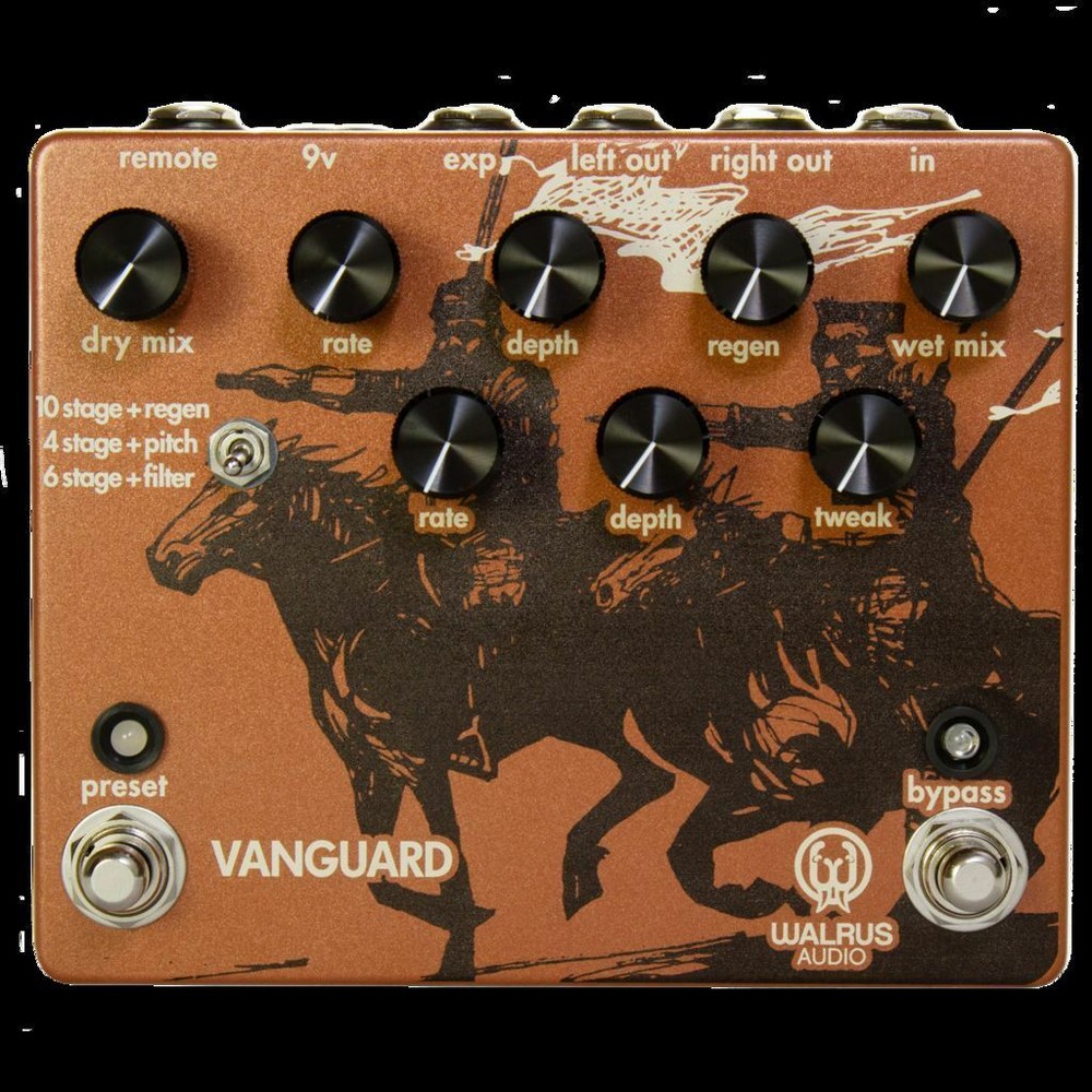 Walrus Audio Vanguard Dual Phase Stomp Box