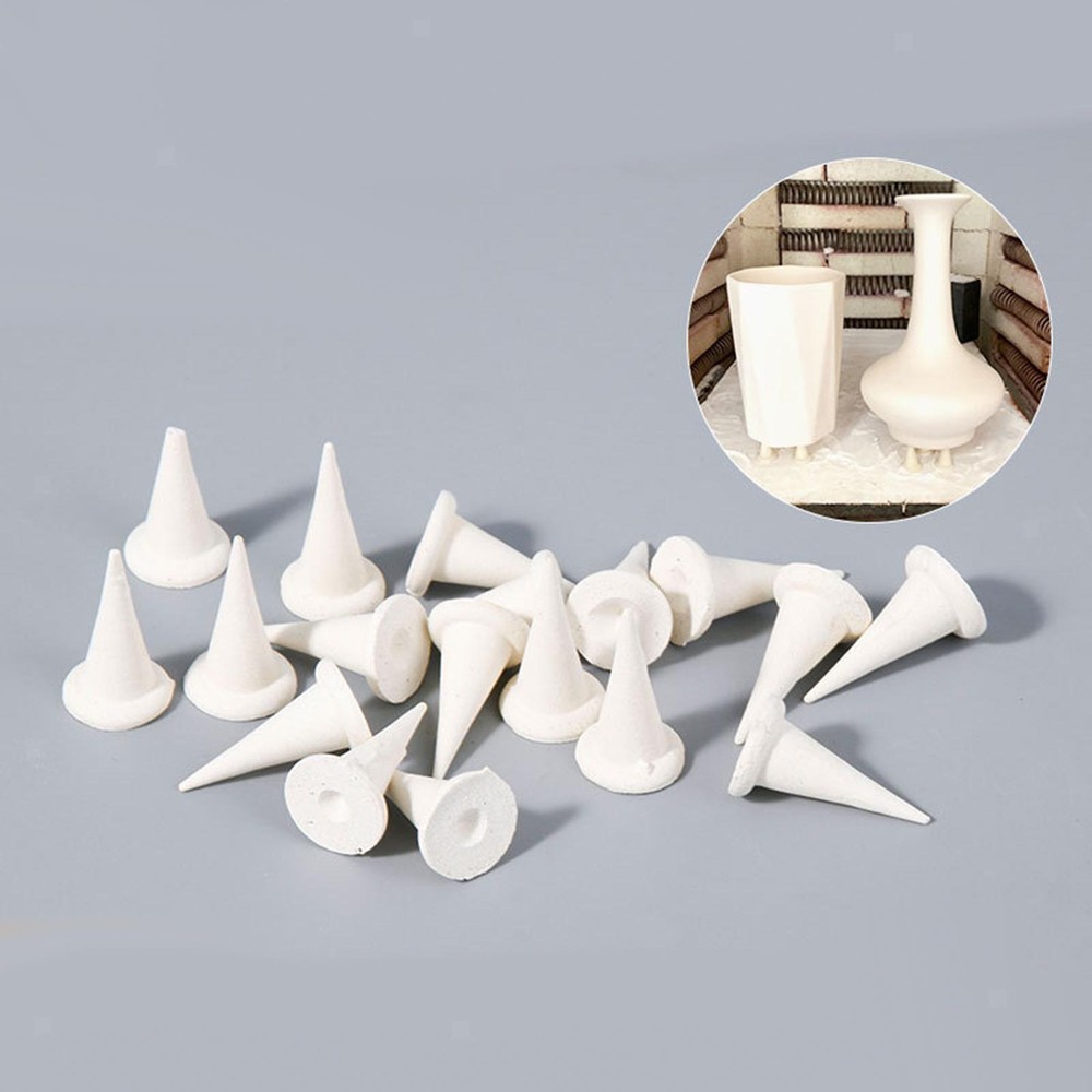 10x Refractory Support Nails Fire Resistant Pottery Tool DIY Aluminum