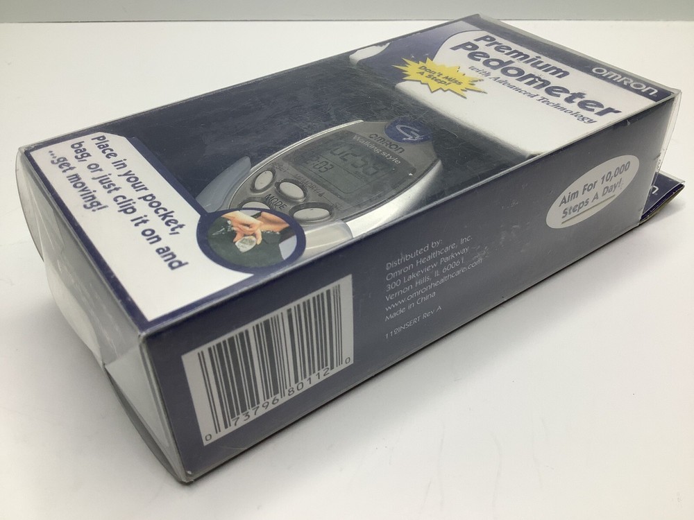 Omron Digital Pocket Pedometer - Open Box - Model HJ-112