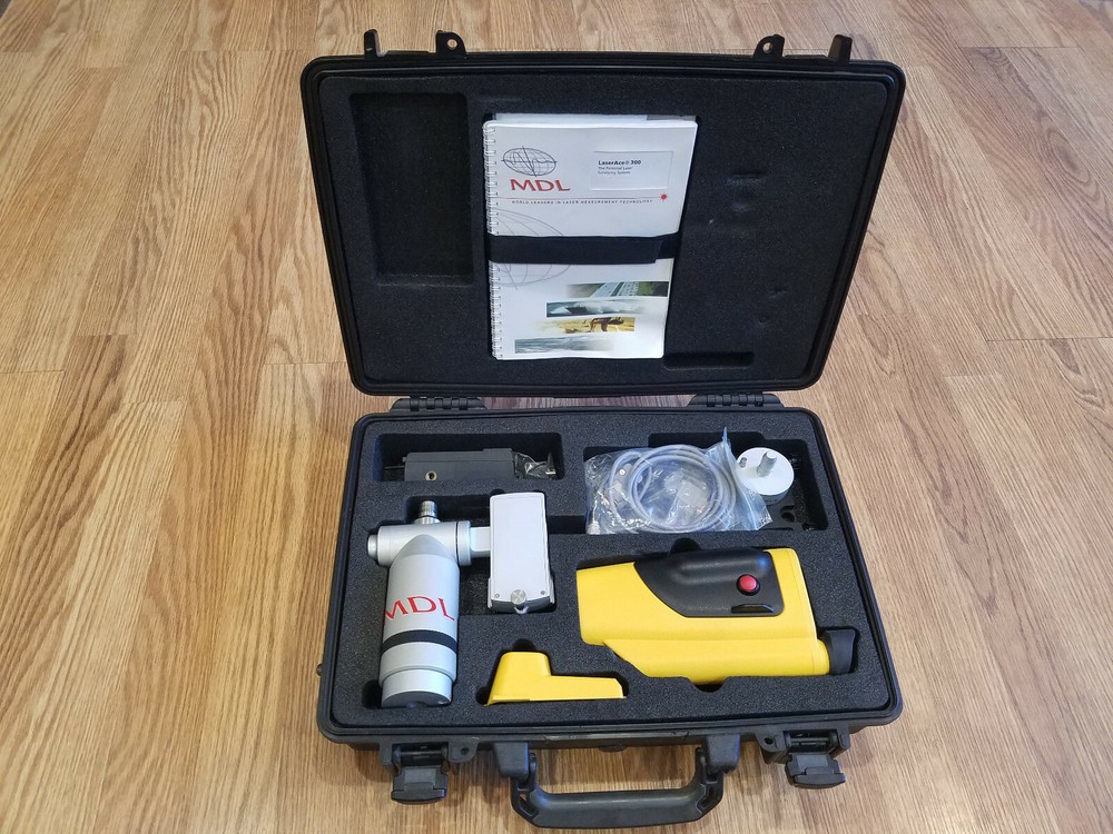 MDL LaserAce 300 with Fluxgate Compass, Encoder, Hard-Case, Data Cables