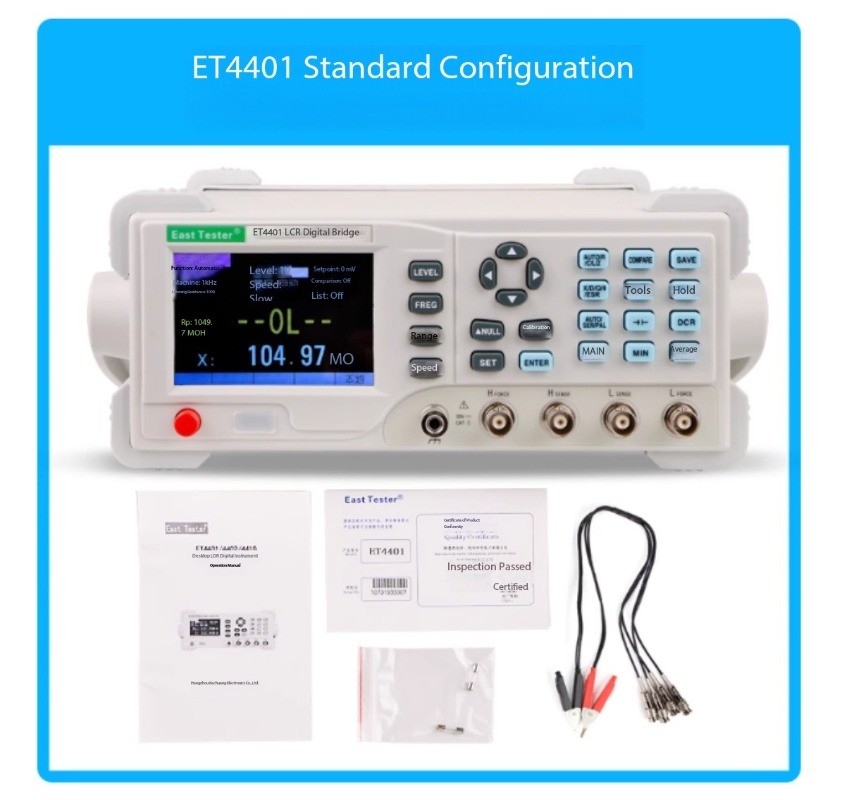 Benchtop High-Precision LCR Digital Bridge Resistance and Capacitance Meter