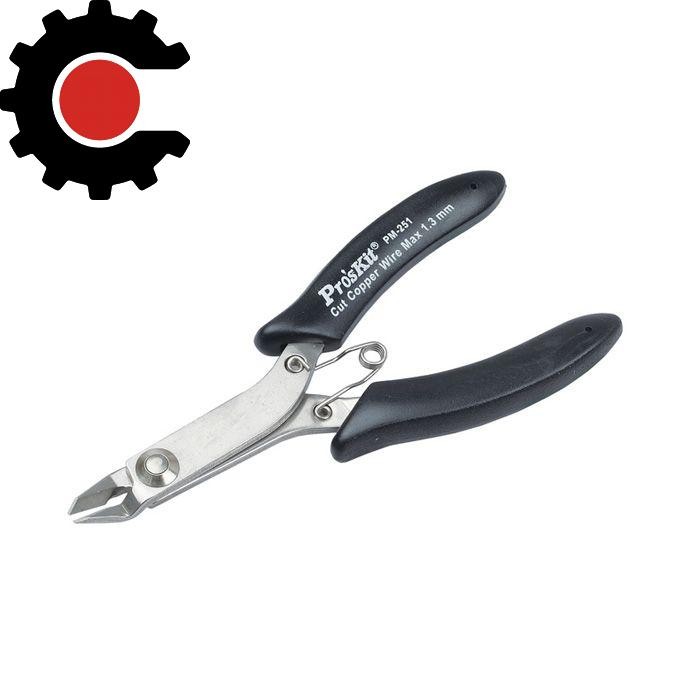 Eclipse Tools Pro'sKit Long-nosed Slim Full-Flush Cutters