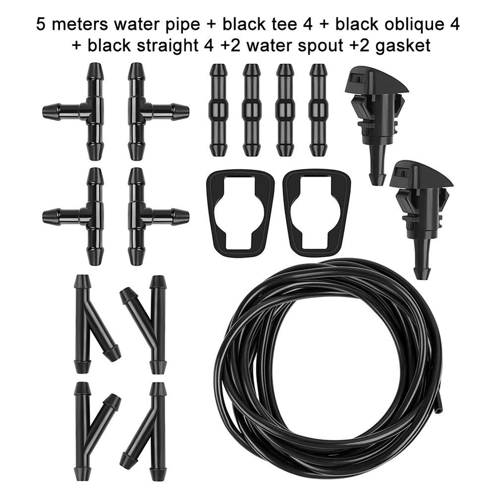 Versatile Windscreen Washer Nozzle Conversion Kit Optimum Cleaning Performance