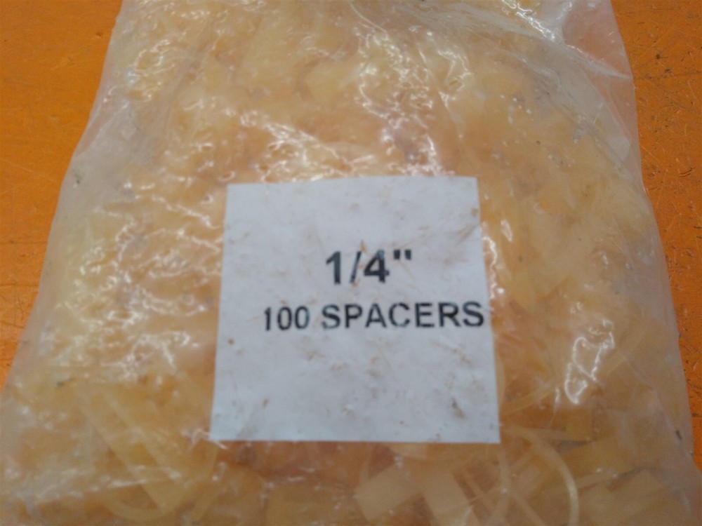 ⭐️⭐️⭐️⭐️⭐️ 100 Tavy Two-Sided Tile Spacers 1/4"