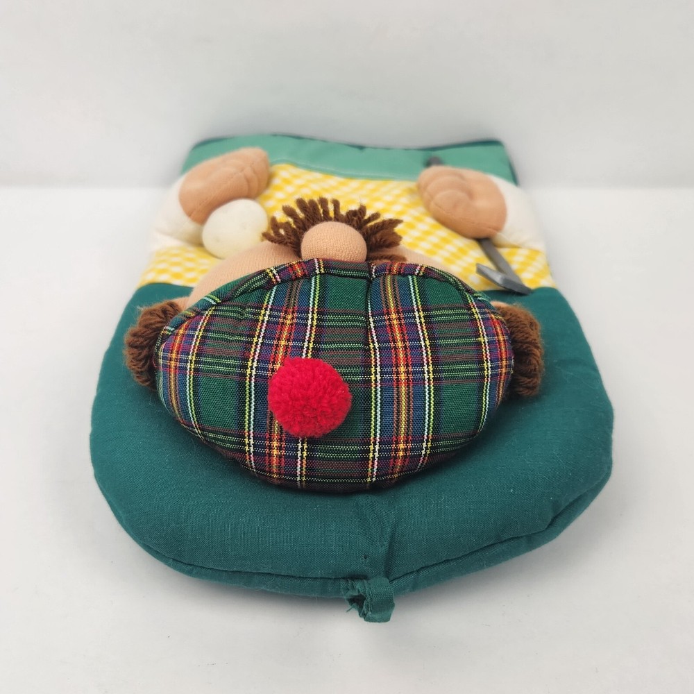 Golfer Oven Mitt Potholder