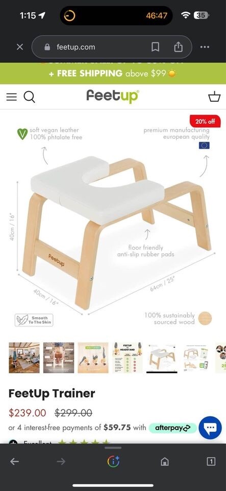 FeetUp Trainer