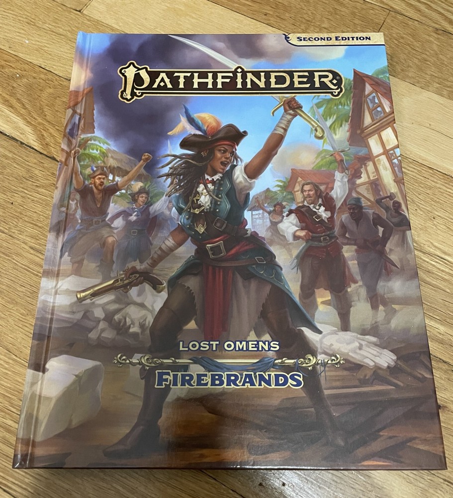 Pathfinder RPG 2e Lost Omens Firebrands HC 2nd Edition