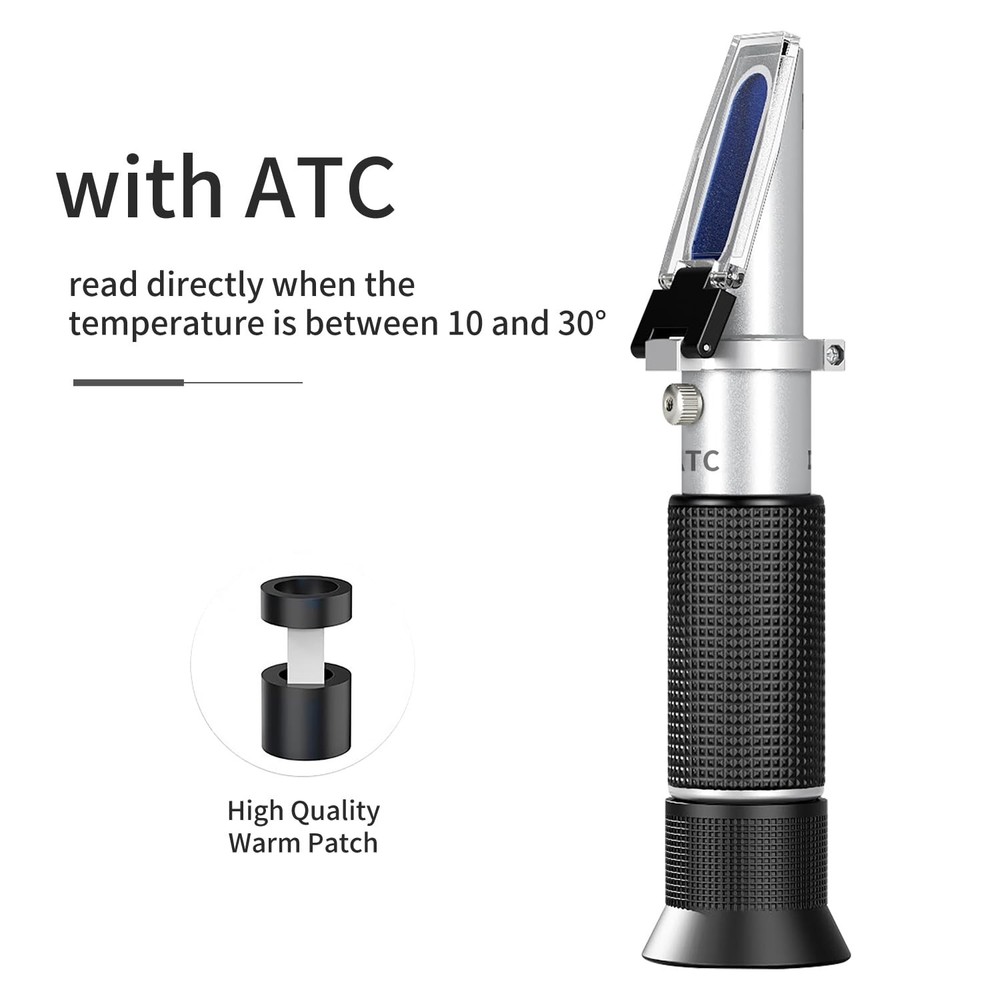 NANBEI 0-32% Brix Meter Refractometer with ATC, brix