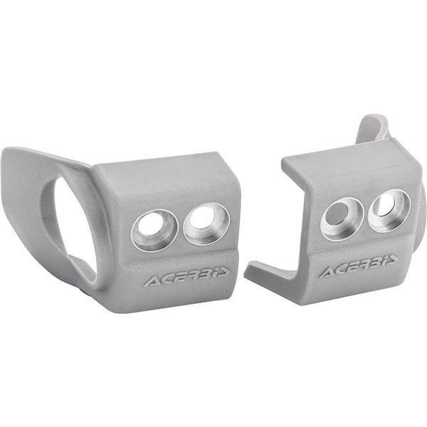 Acerbis Fork Shoe Protectors - Silver - 270972-0012