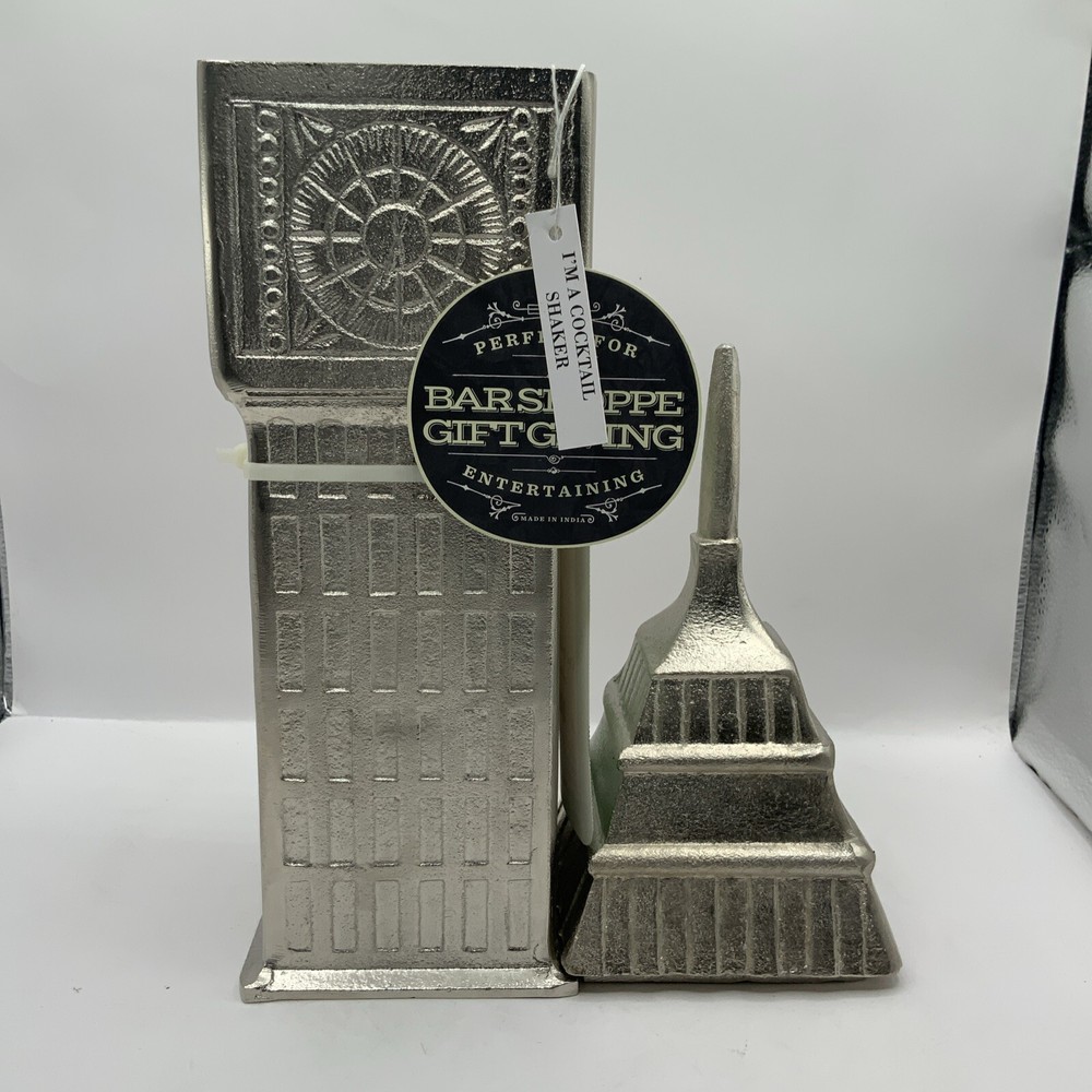 Big Ben Clock Tower Cocktail Shaker 20” Tall