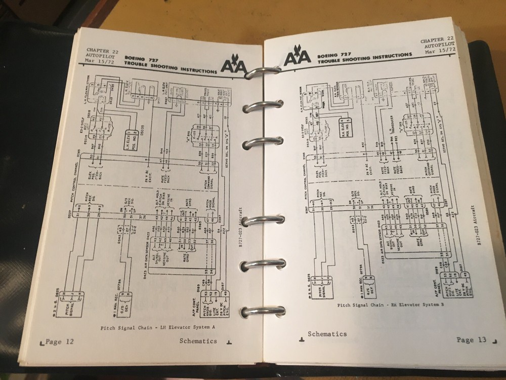 Boeing 727 Trouble-Shooting Instructions Manual