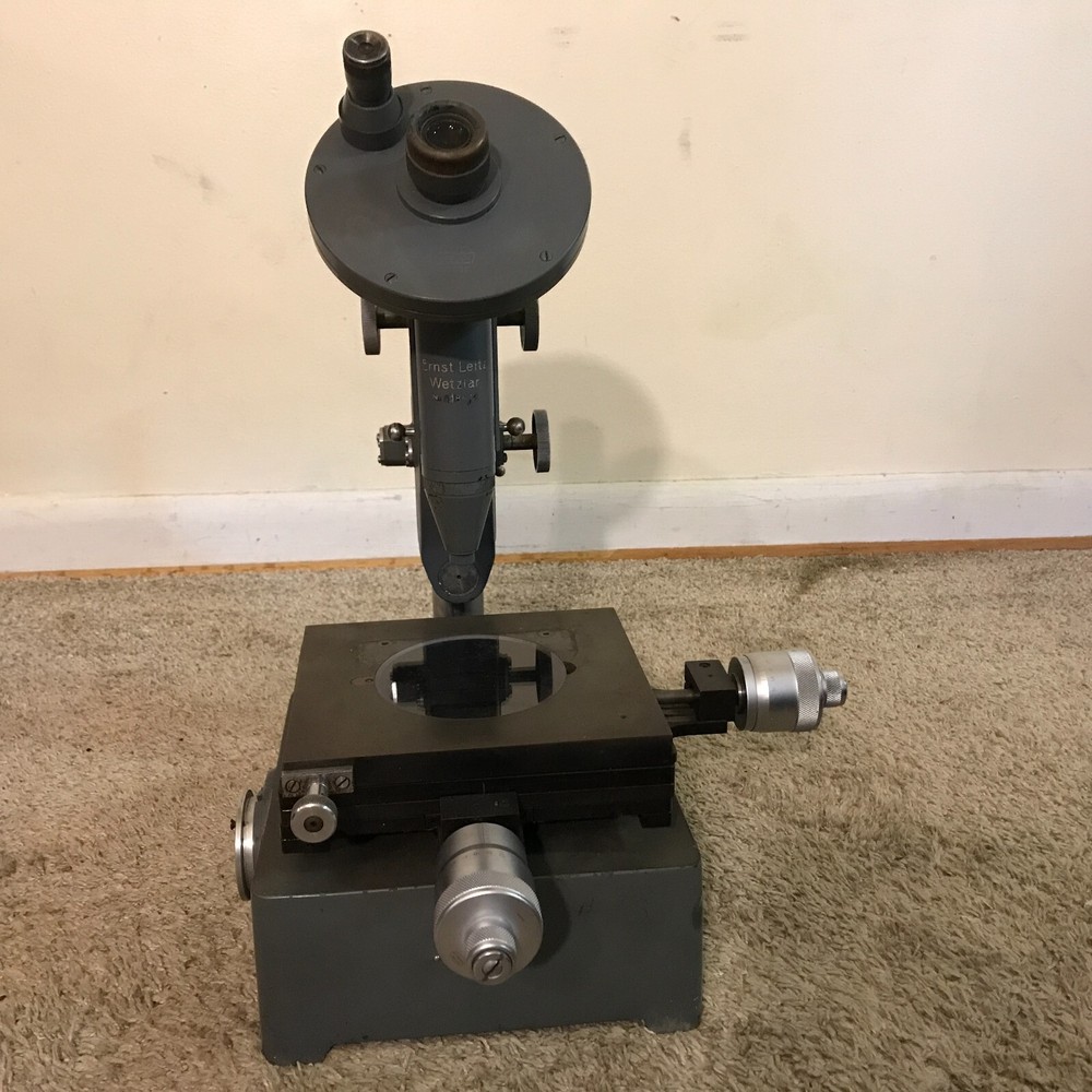 Vintage Ernst Leitz Wetzlar Toolmaker's Microscope