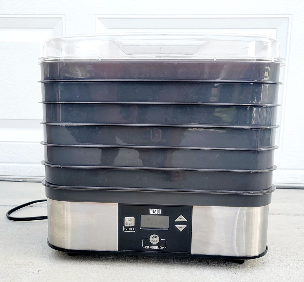Weston 75-0401-W 6 Tray Digital Dehydrator