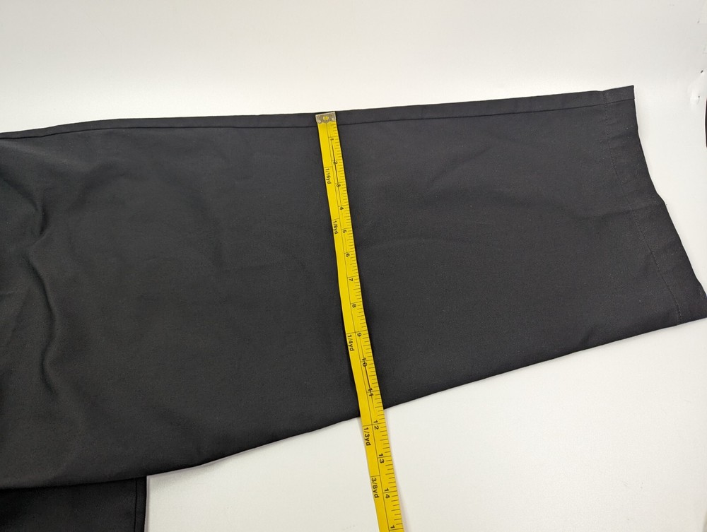 McDonalds Maternity Employee Uniform Work Pants Size 2XL Regular Black