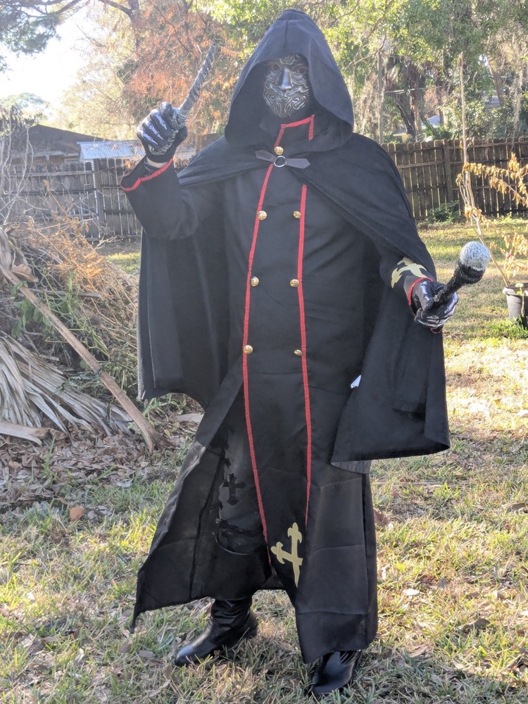 Black Priest Robe