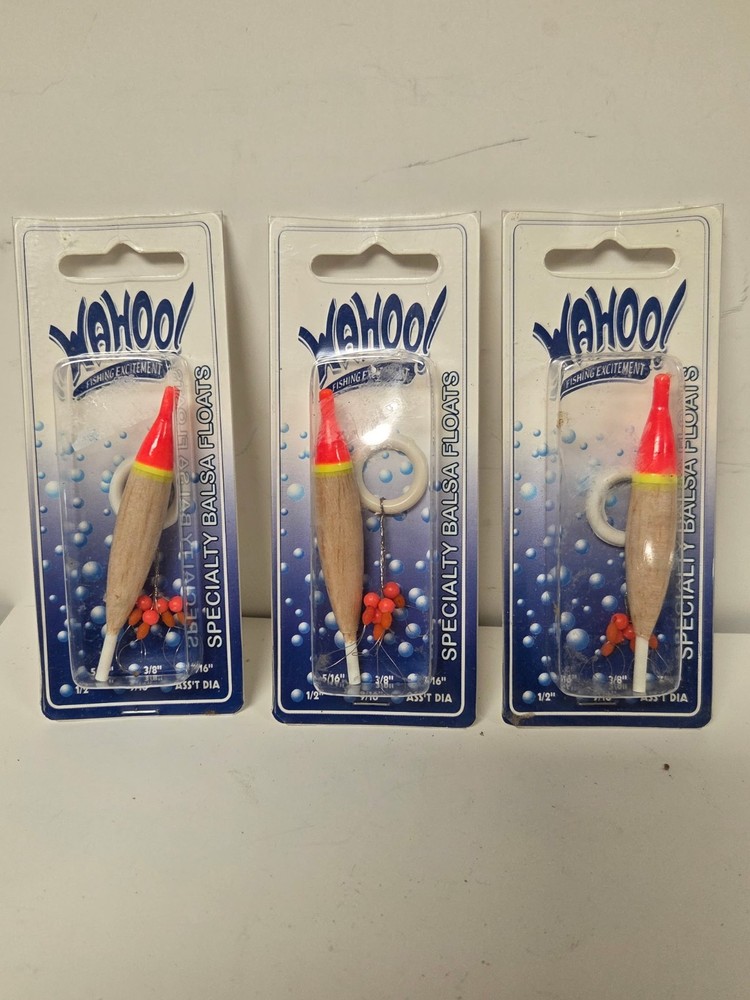 Wahoo Specialty Float Bobber Lot